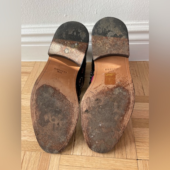 Givenchy Floral Ankle Buckle Boot Size 38.5 - Picture 9 of 11